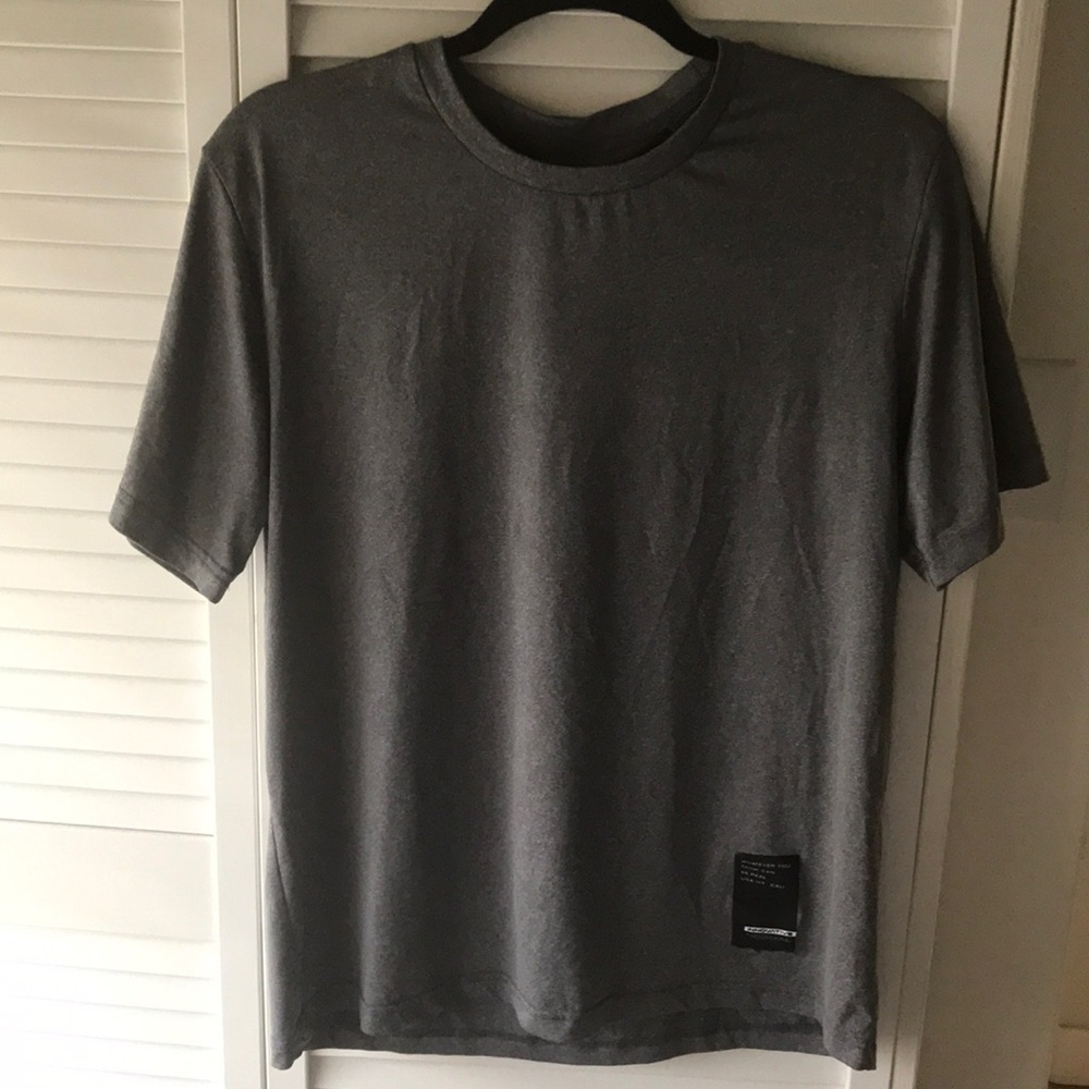 Hang Ten dri fit grey tee